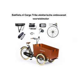 Bakfiets.nl Cargo Trike bakfiets elekterisch ombouwset LYRA Achterwielmotor