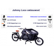  Johnny Loco Tweewieler bakfiets ombouwen tot een elektrische bakfiets