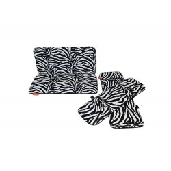 Qivelo Curve Bakfiets kussenset model Evi kleur zebra