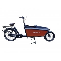 Cargo bike Bakfiets.nl lang bakfiets waterdichte afdekhoes box cover kleur zwart