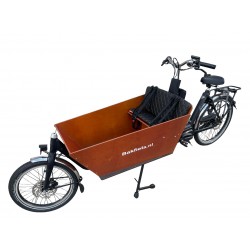 Bakfiets kussenset geschikt voor Bakfiets.nl Cargo Bike Capi zwart